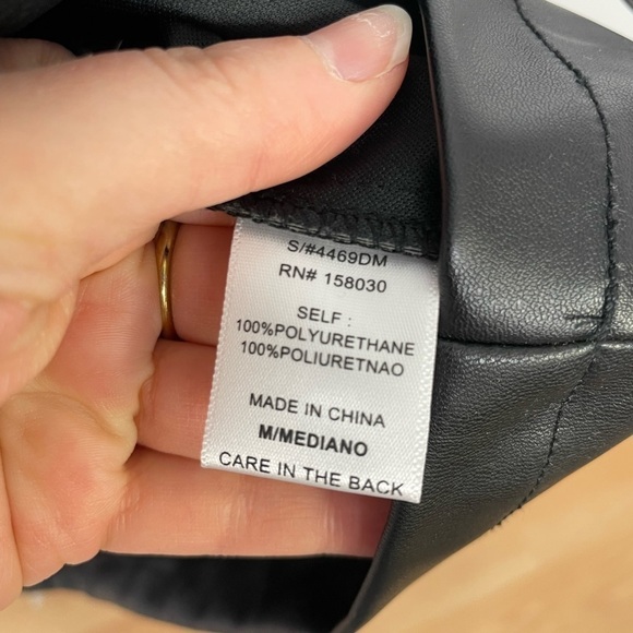 Love tree vegan leather snaps buttons dress - Picture 8 of 10